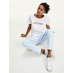 Tommy Hilfiger dámské bílé tričko Carmen - S (YBR)